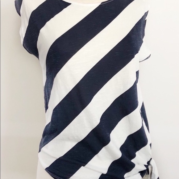 L.O.G.G. Blue/White Striped Shirt (H&M) - Picture 1 of 5